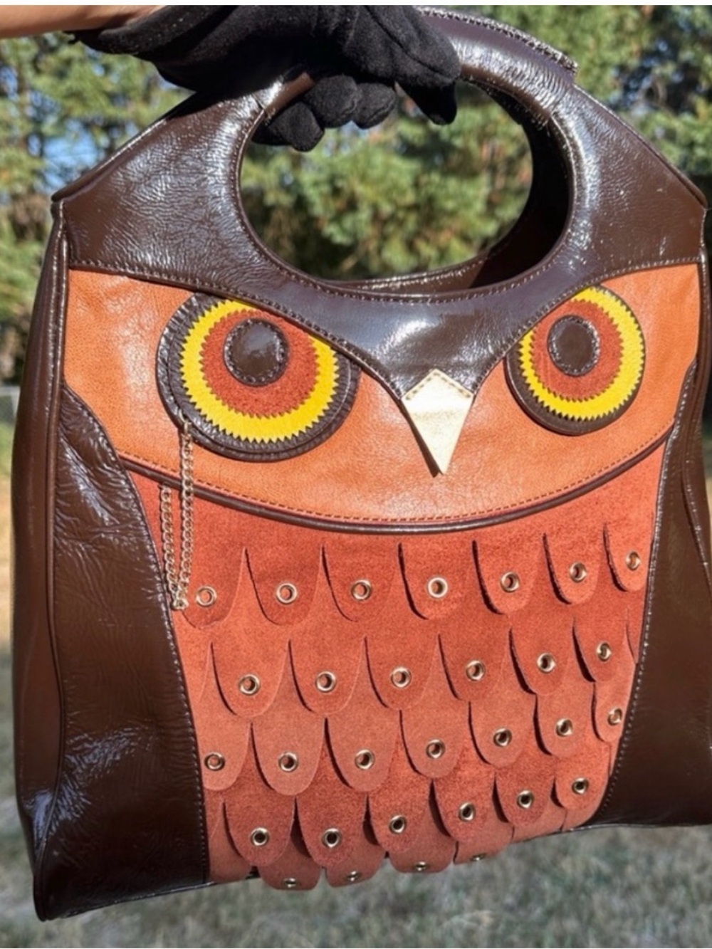 kate spade Maximillian Maxwell RARE Owl Tote - Picture 2 of 6